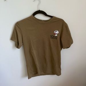 Vintage 1969 Anta-Snoopy Green Size L Shirt